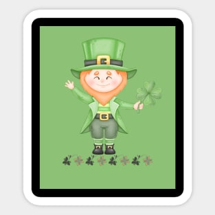 happy st patricks day Sticker